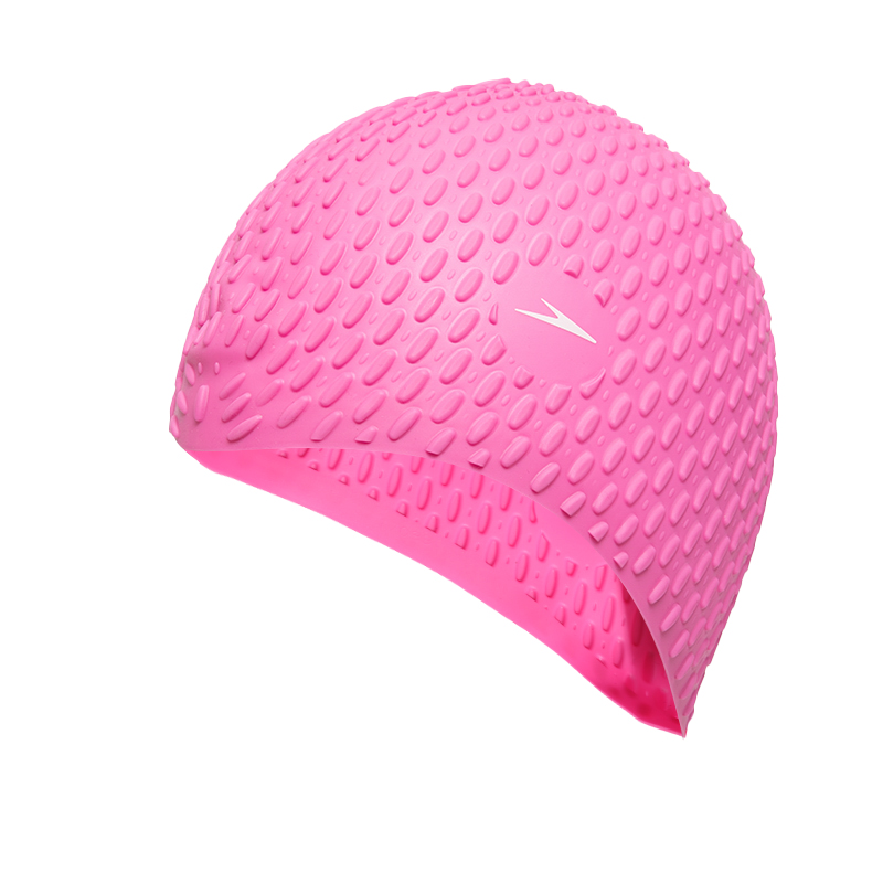 速比涛/SpeedoBUBBLE CAP AU PINK中泳帽8-709295641